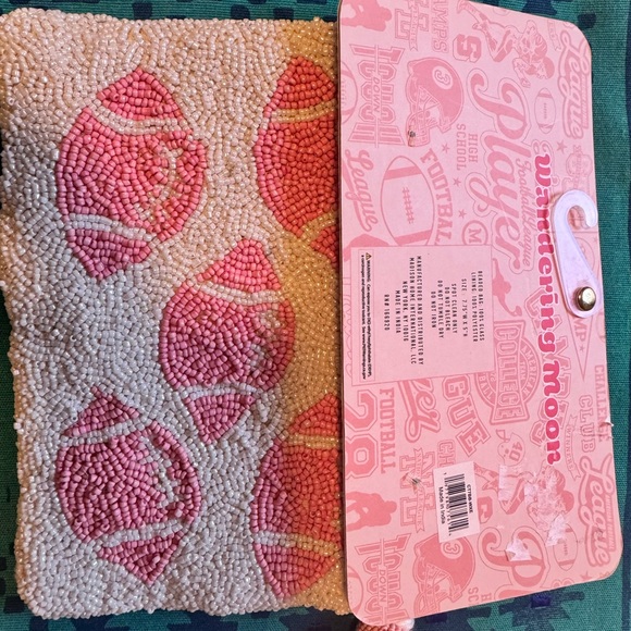 Pink Beaded Travel Pouch - Picture 4 of 5